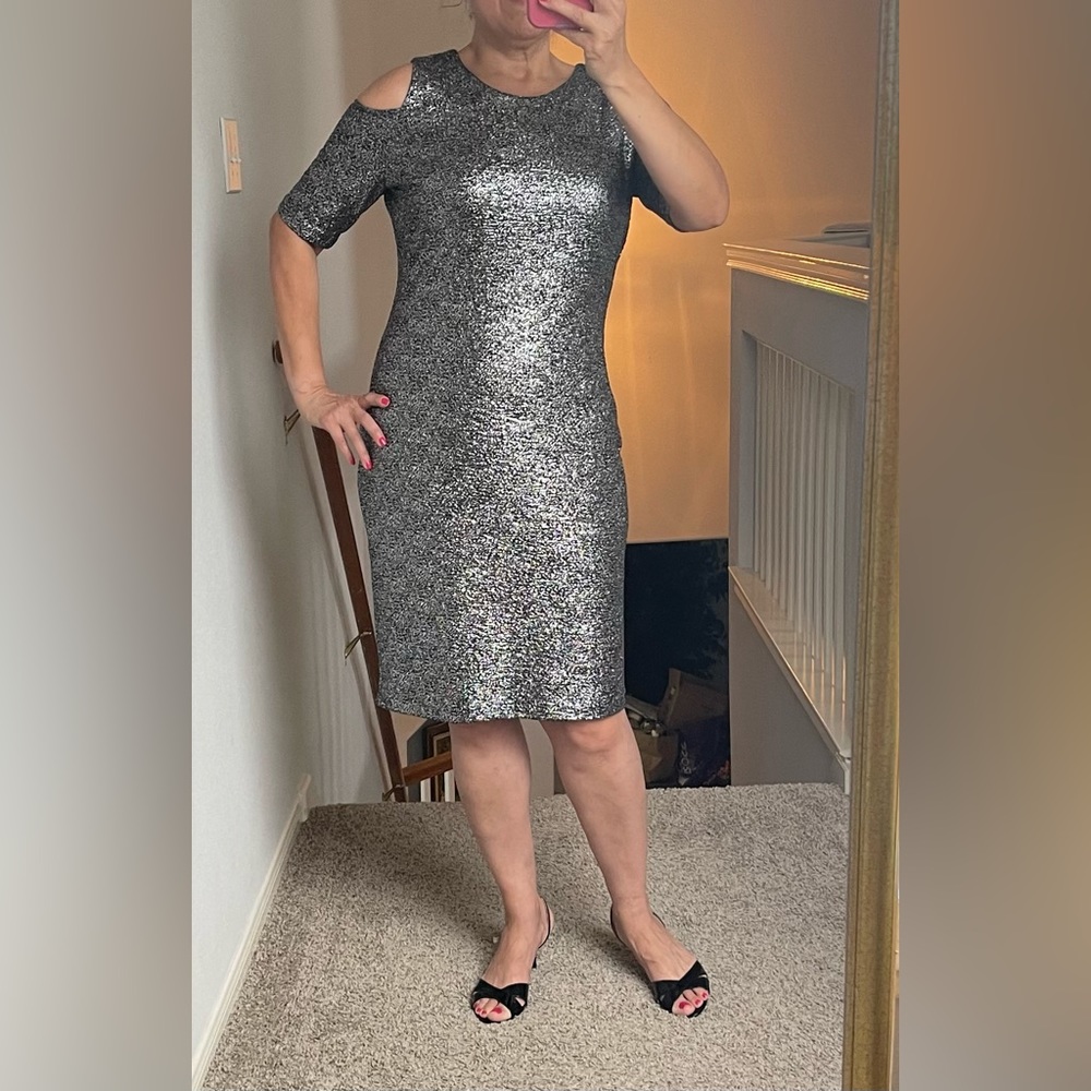 Silver Michael Kors beautiful dress🥰🥰